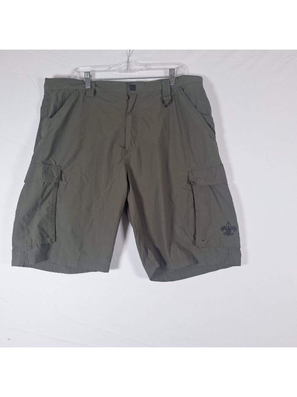 Boys Scout of American Green Cargo Shorts Adult Large